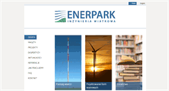 Desktop Screenshot of enerpark.pl